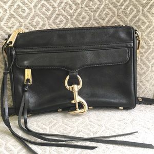 Rebecca Minkoff Black Mini M.A.C. Crossbody